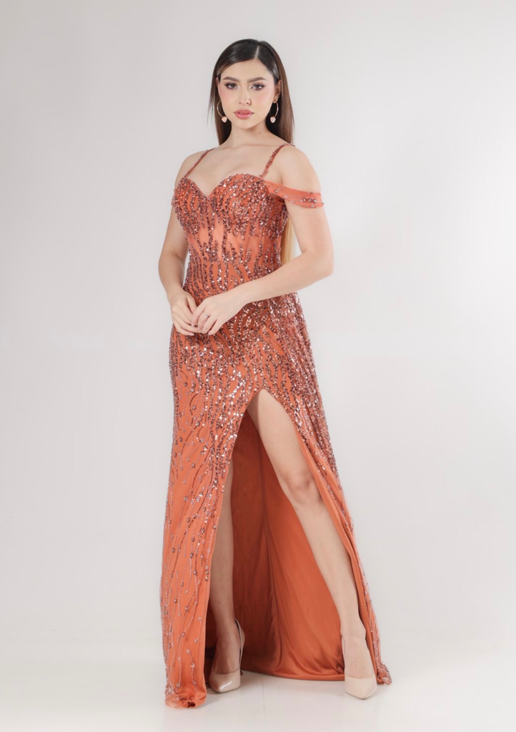 Vestido ajustado de lentejuelas (4)